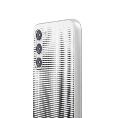 Black Lite Phone Case for Samsung - Obsidian Halftone Flux
