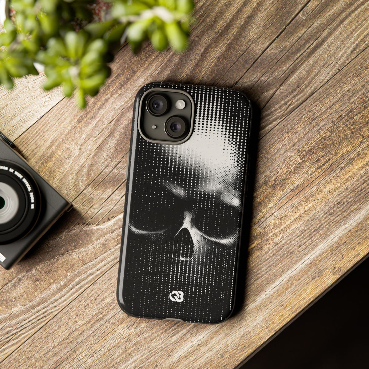 Raster Phantom · Tough Phone Case for iPhone · Black