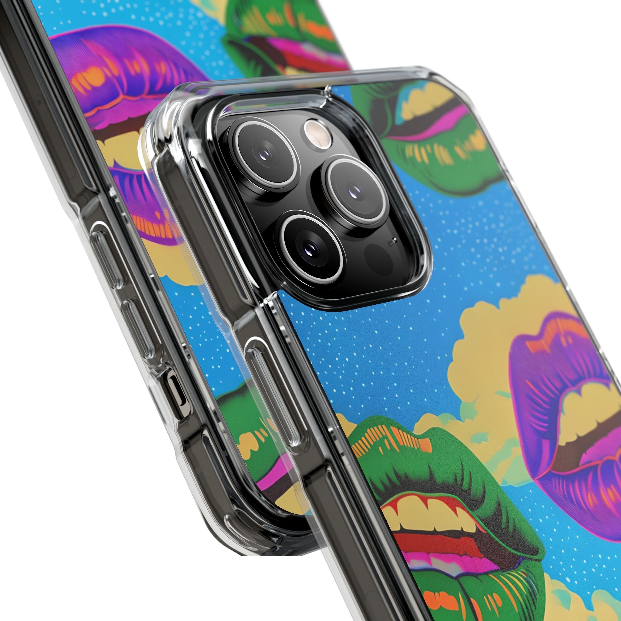 Värikäs Lipscape iPhone 14 Pro Max - Impact suojakotelo