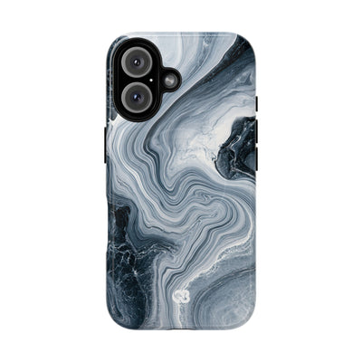 Suminagashi Ink Flow · Tough 2.0 Magnetic Phone Case for iPhone · Grey