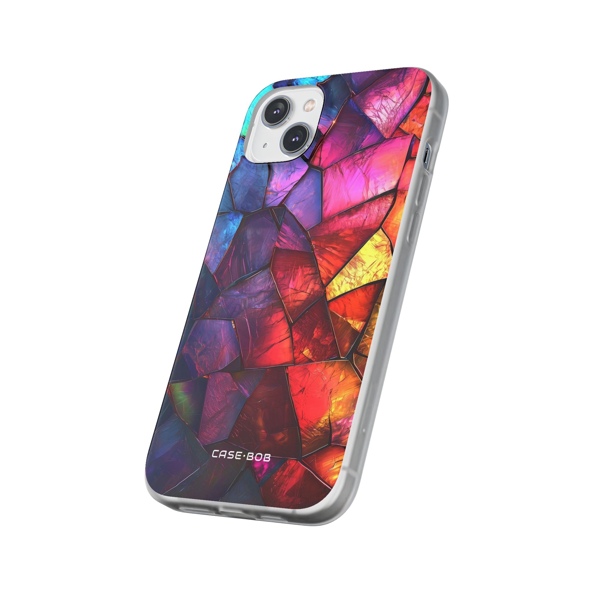 Knust Prism iPhone 14 Plus Cover - Blød
