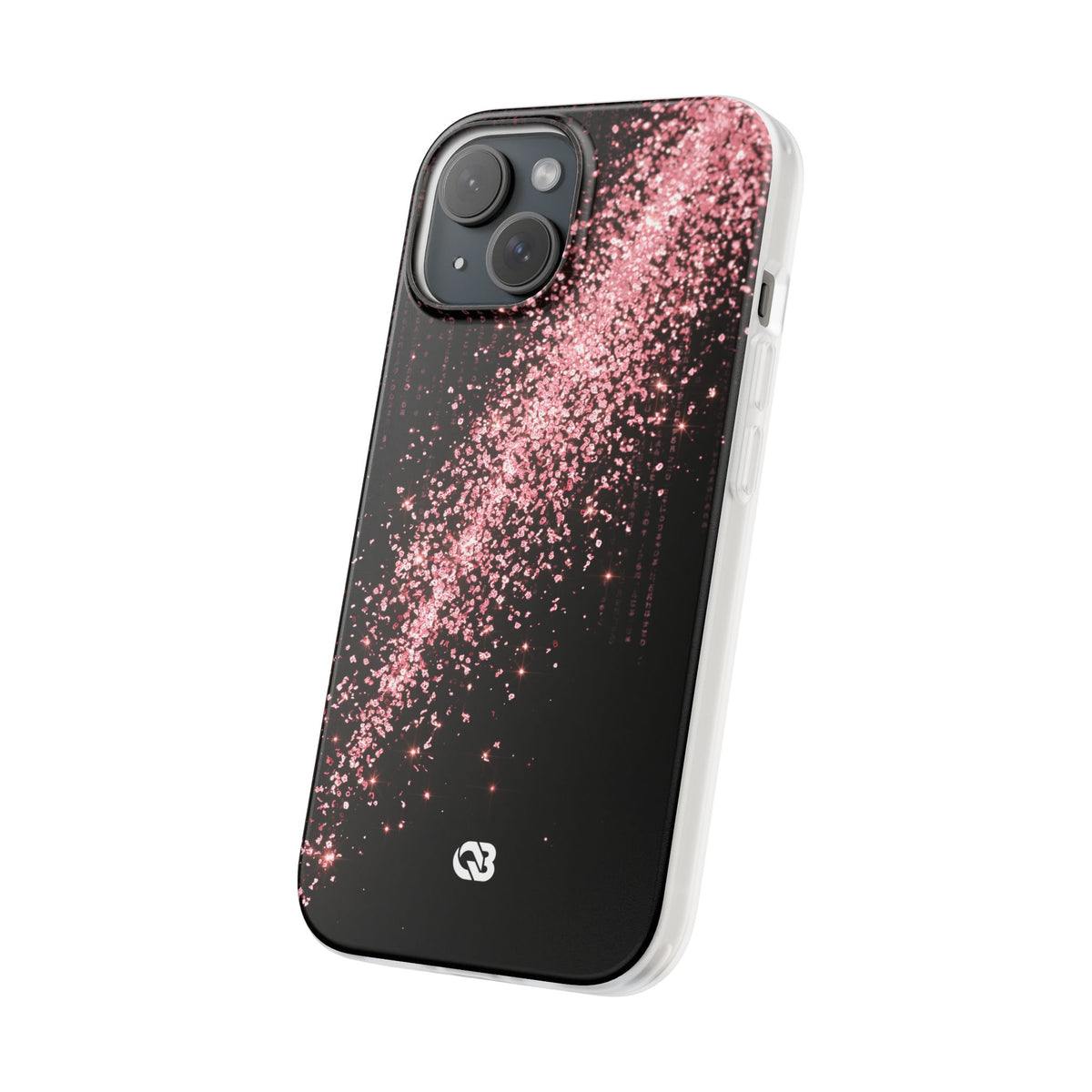 Rose Digital Cascade · Lite Phone Case for iPhone ·  Pink