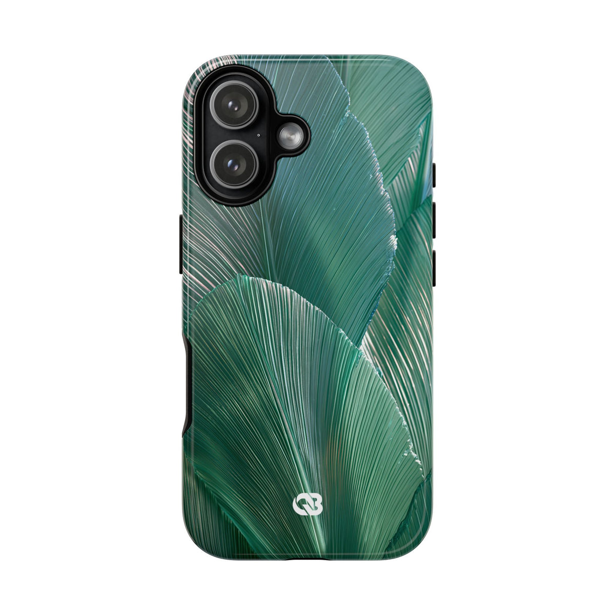 Translucent Fan Palm · Tough Phone Case for iPhone · Teal