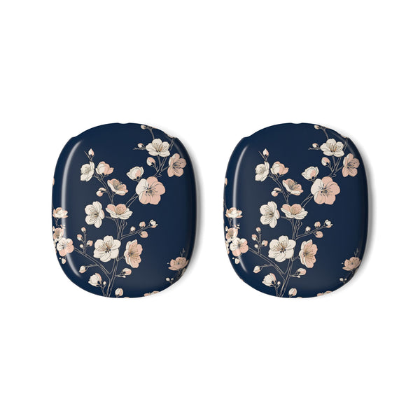 Midnight Plum Blossom · Hard Case for AirPods Max · Blue