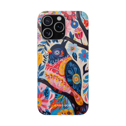 Owl Bloom iPhone 15 Pro Max Case - Soft