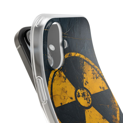 Industrial Decay Warning · Soft Phone Case for iPhone