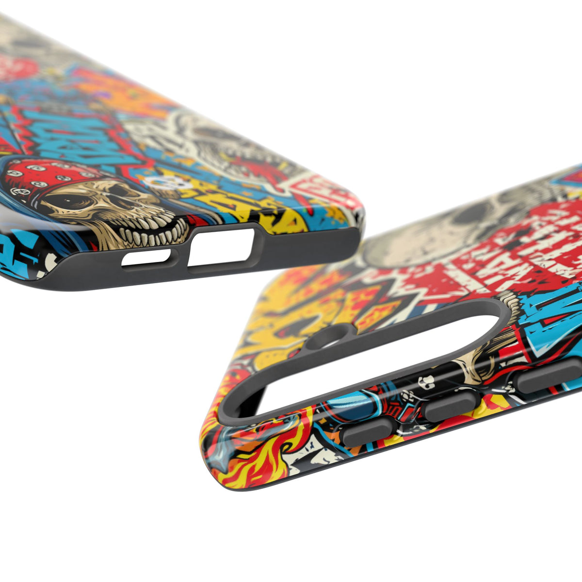 Skate Skull Riot · Tough Phone Case for Samsung · Red