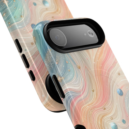Iridescent Swirls iPhone 17 Air Case - Tough+ - CASE•BOB