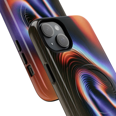 Prismatic Resonance · Tough 2.0 Magnetic Phone Case for iPhone · Purple