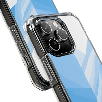 Blue Impact MagSafe Phone Case for iPhone - Arctic Glacial Ridge