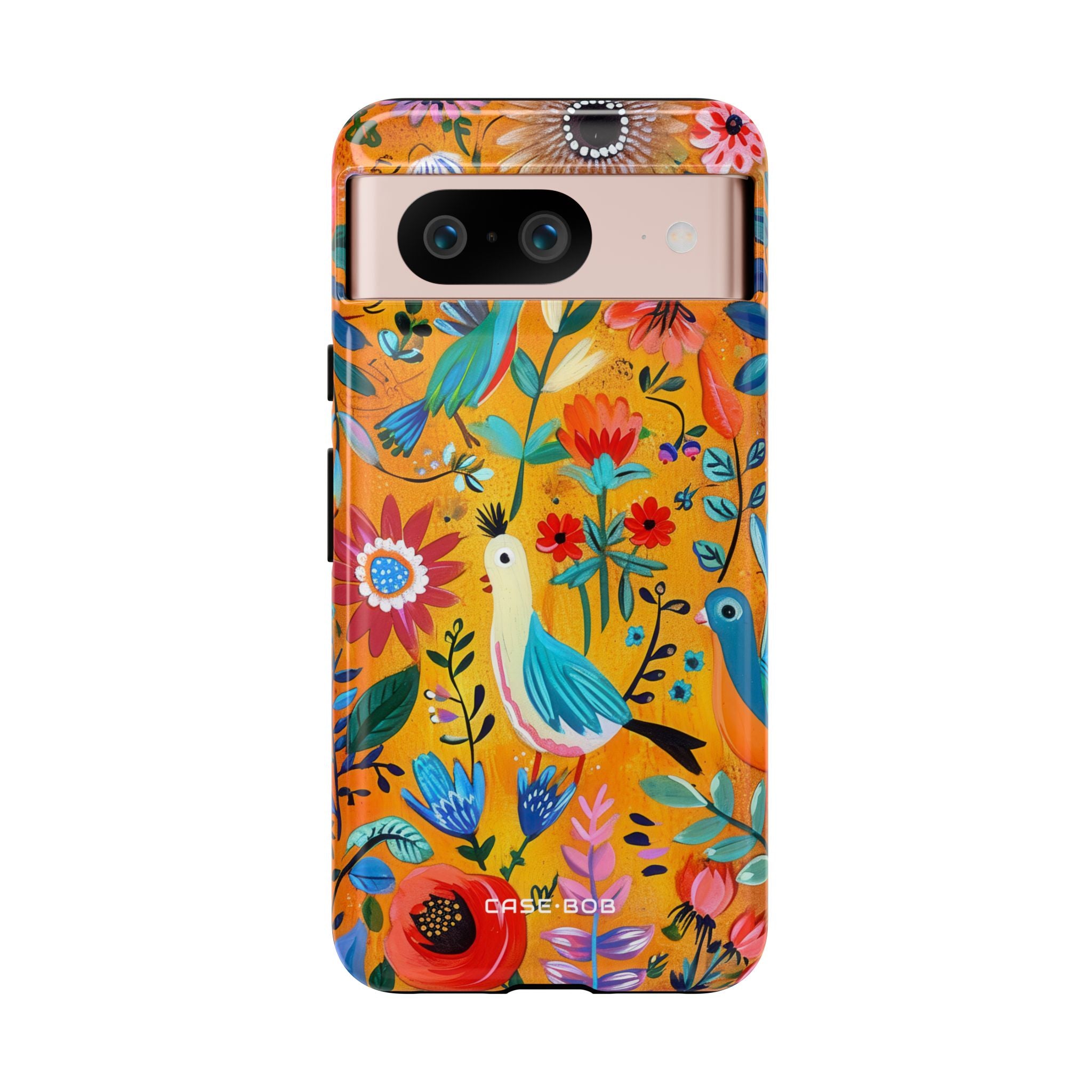 Colorful Birds Bloom Google Pixel 8 Case - Tough