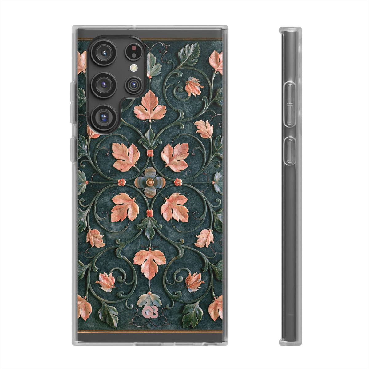 Florentine Rose Arabesque · Lite Phone Case for Samsung · Green