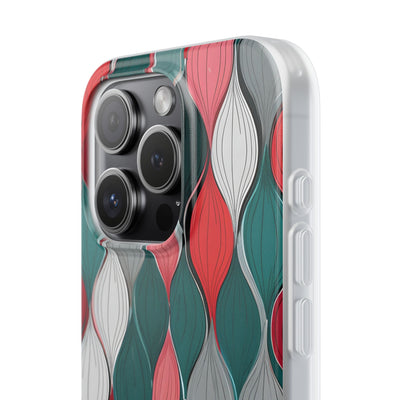 Slate Rose Ripple · Soft Phone Case for iPhone