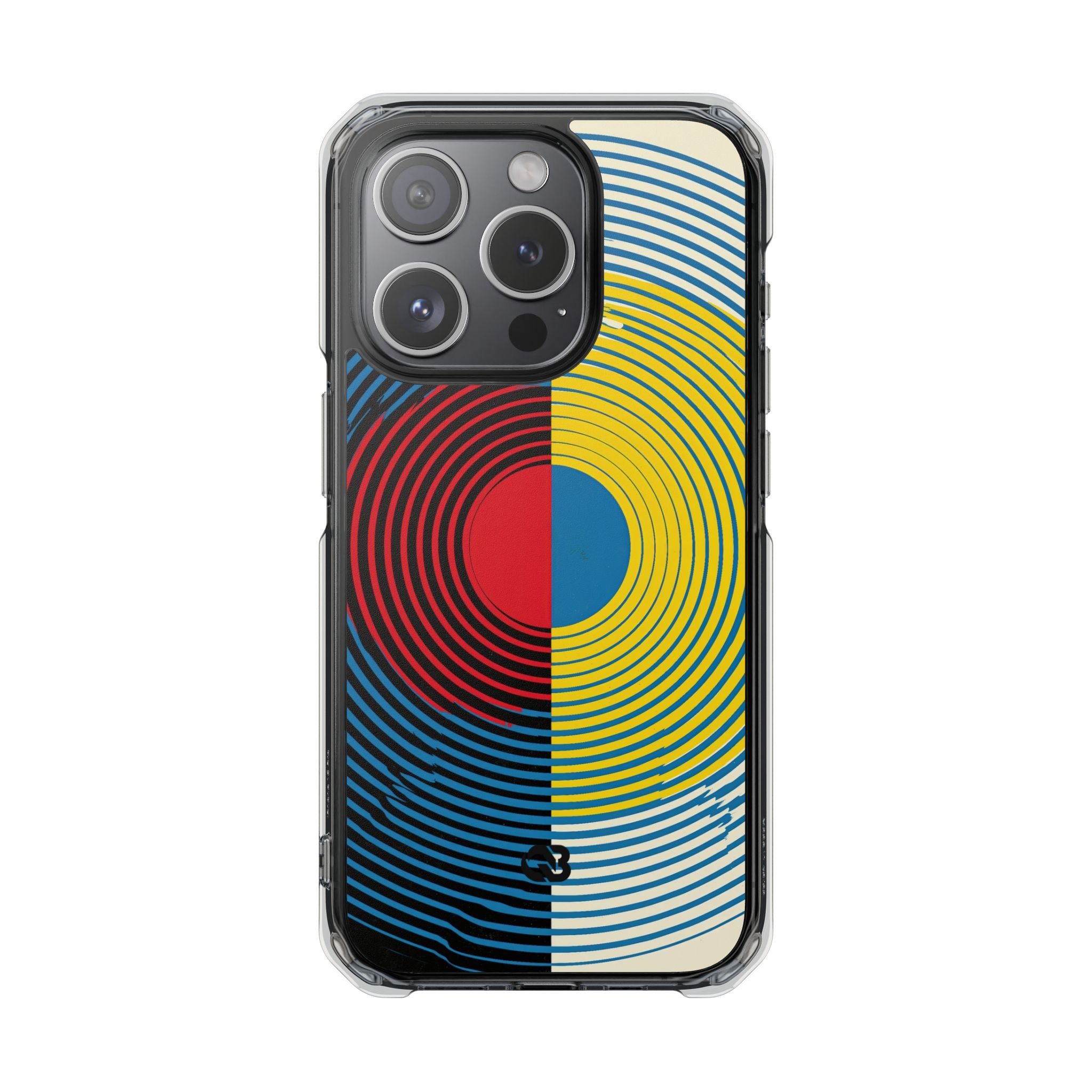 Blue Impact MagSafe Phone Case for iPhone - Primary Circuit Orbit