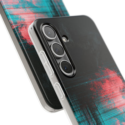 Digital Signal Drift · Lite Phone Case for Samsung · Black