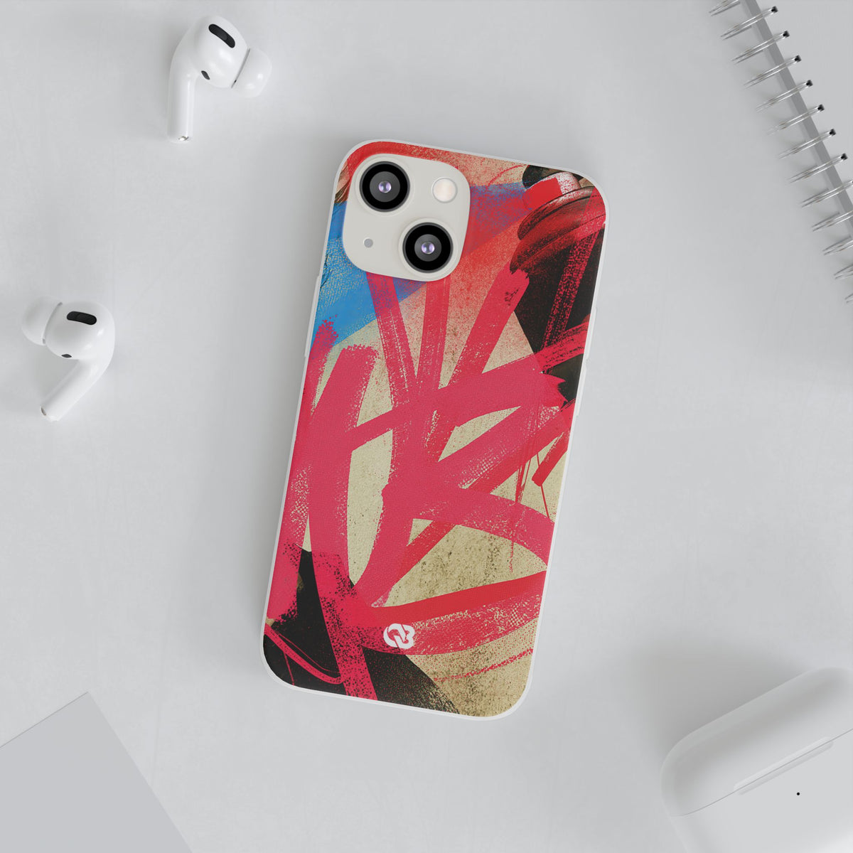 Neon Spray Tag · Lite Phone Case for iPhone ·  Pink