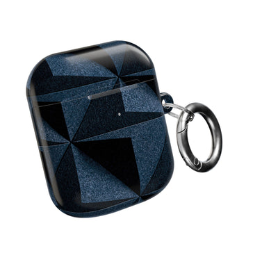 Faceted Slate · Hard Case for AirPods & AirPods Pro · Blue
