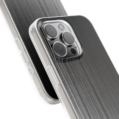 Grey Lite Phone Case for iPhone - Static Vertical Dither