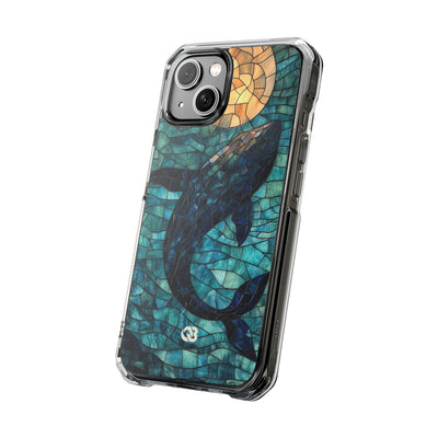 Stained Moon Whale · Impact Phone Case for iPhone · Magsafe