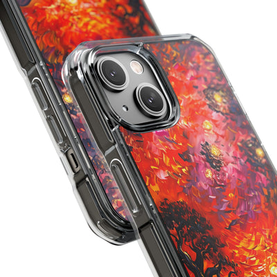Molten Sky Tree · Impact Phone Case for iPhone · Magsafe