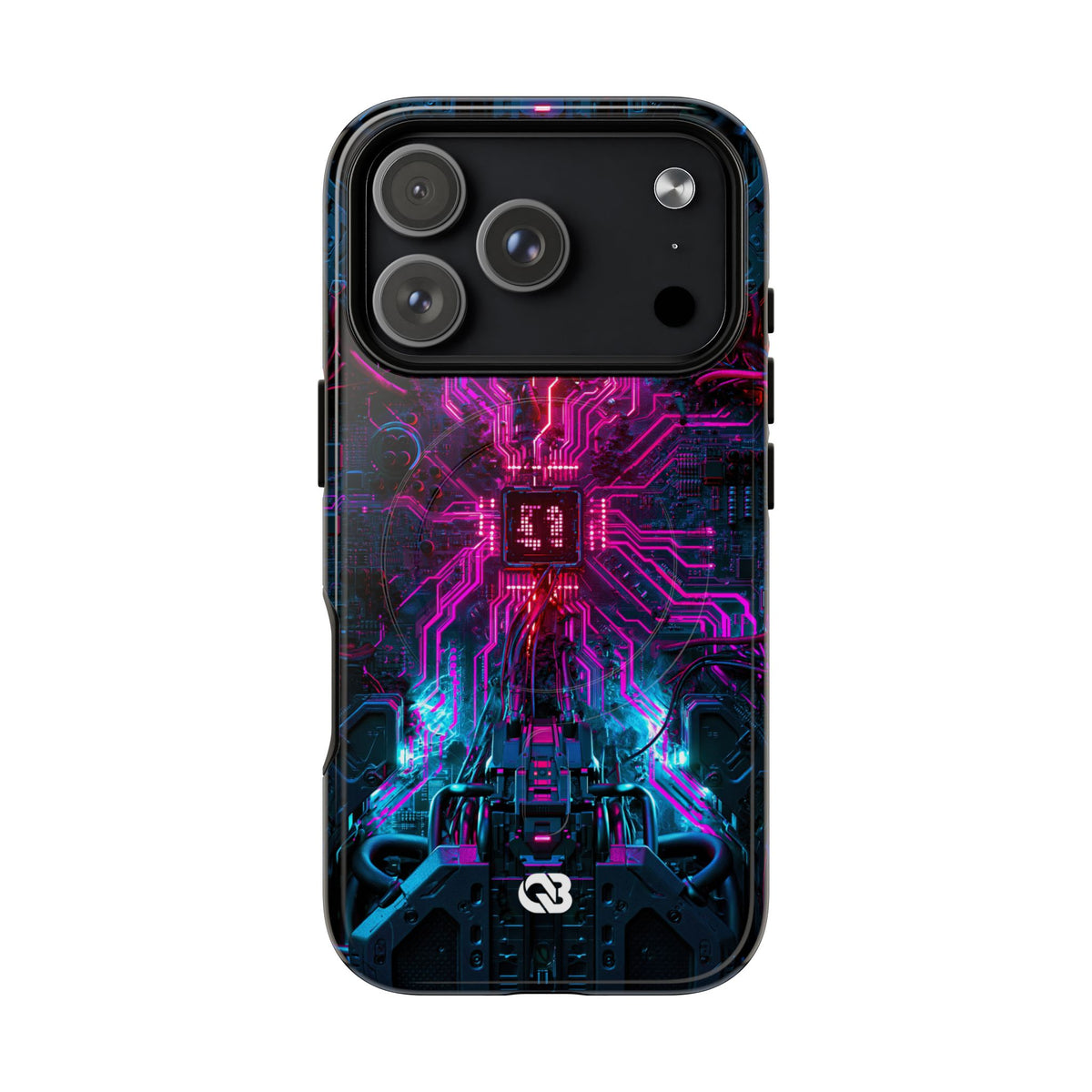 Neural Circuit Core · Tough 2.0 Magnetic Phone Case for iPhone · Black