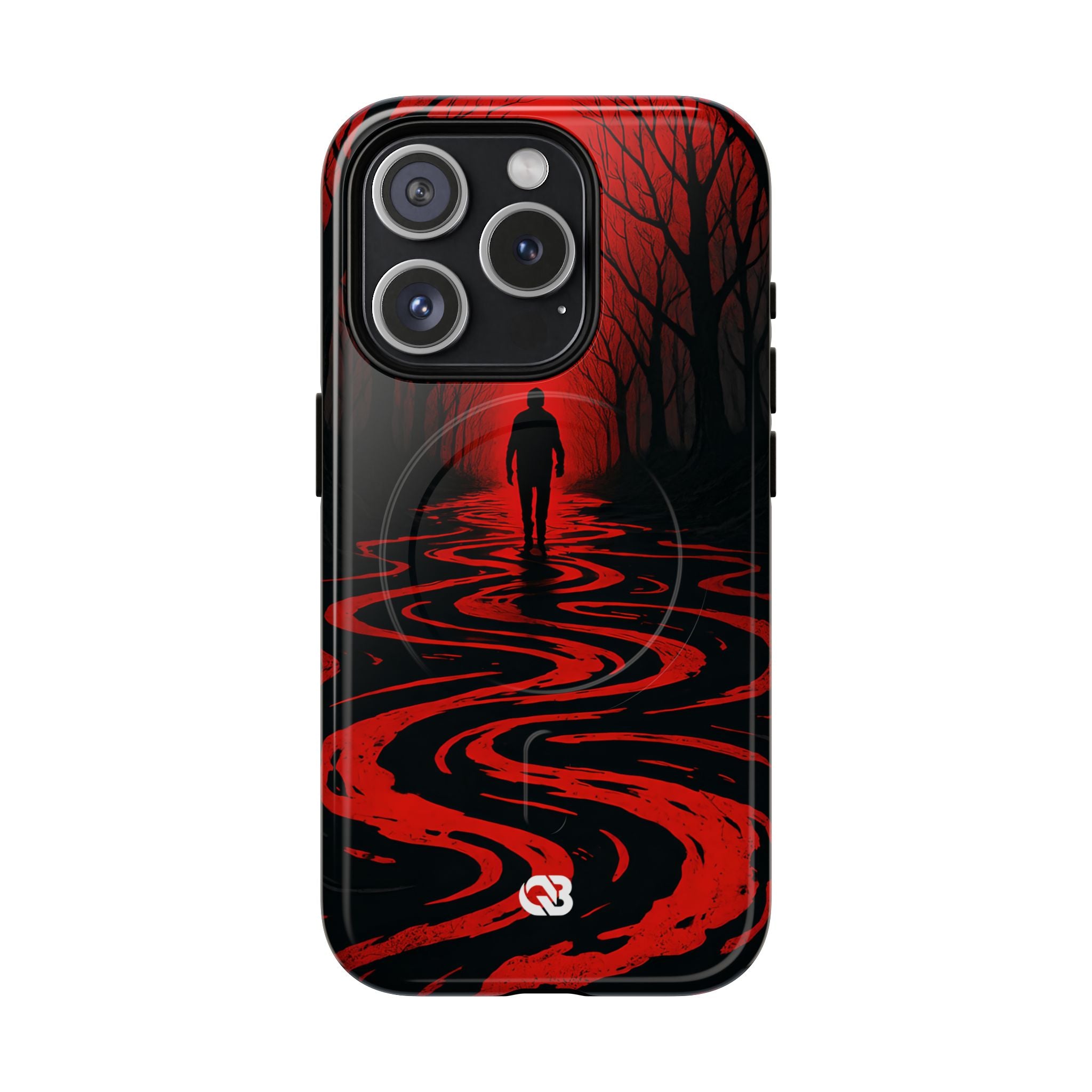 Crimson Shadow Path · Tough+ Phone Case for iPhone · Magsafe