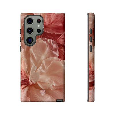 Blush Silk Bloom · Tough Phone Case for Samsung · Pink