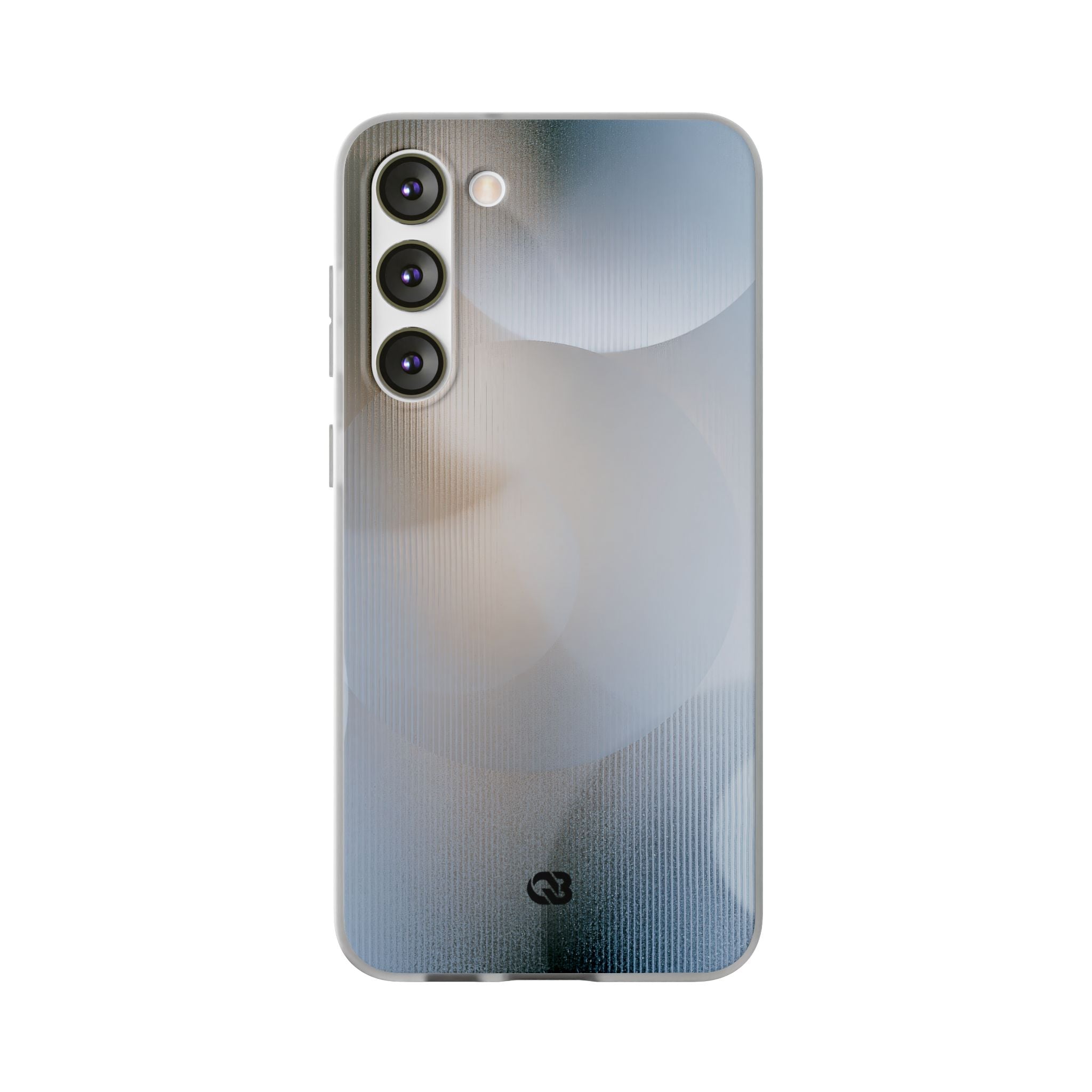 White Lite Phone Case for Samsung - Frosted Ribbed Sphere