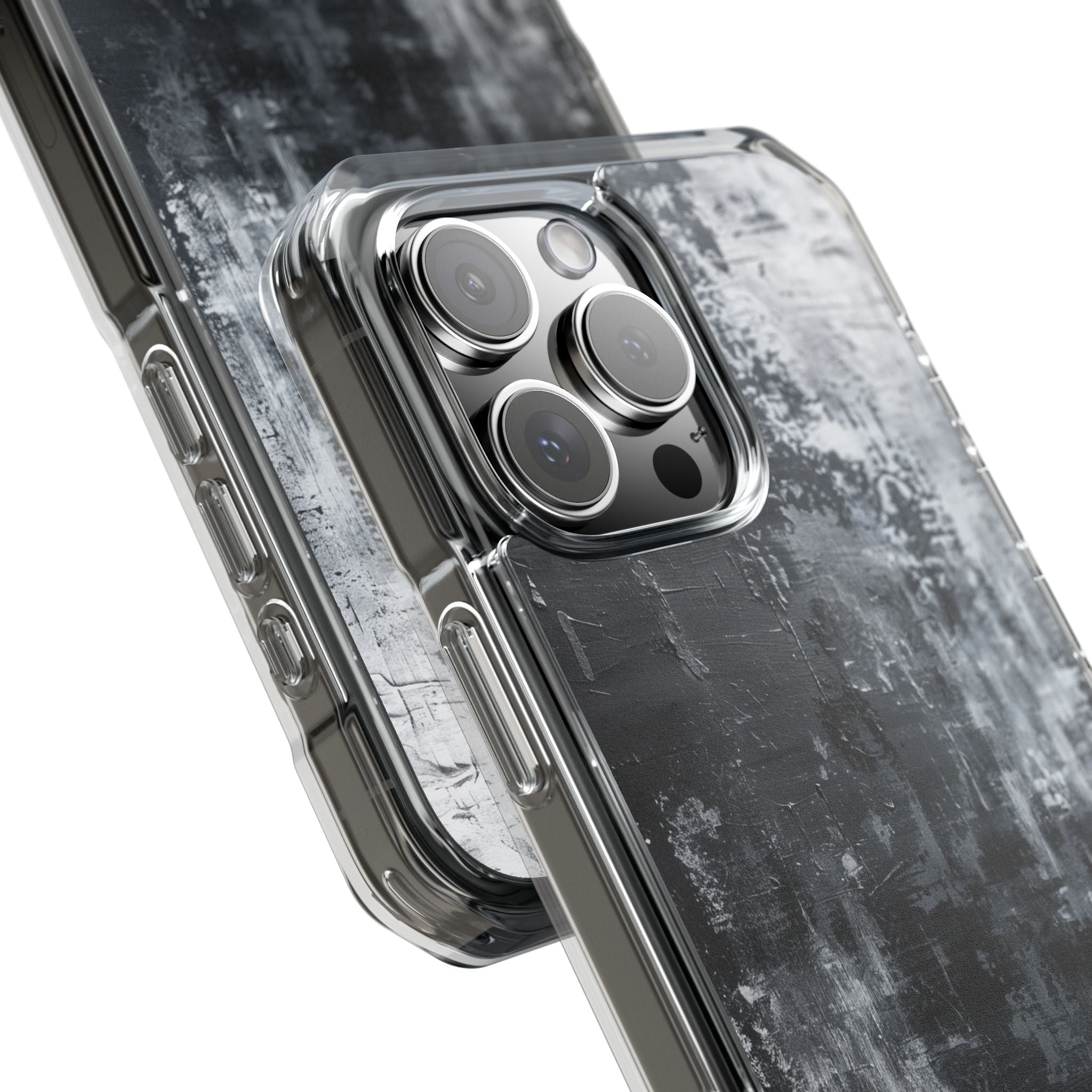 Texturiertes Blackscape iPhone 16 Pro Max Case - Impact