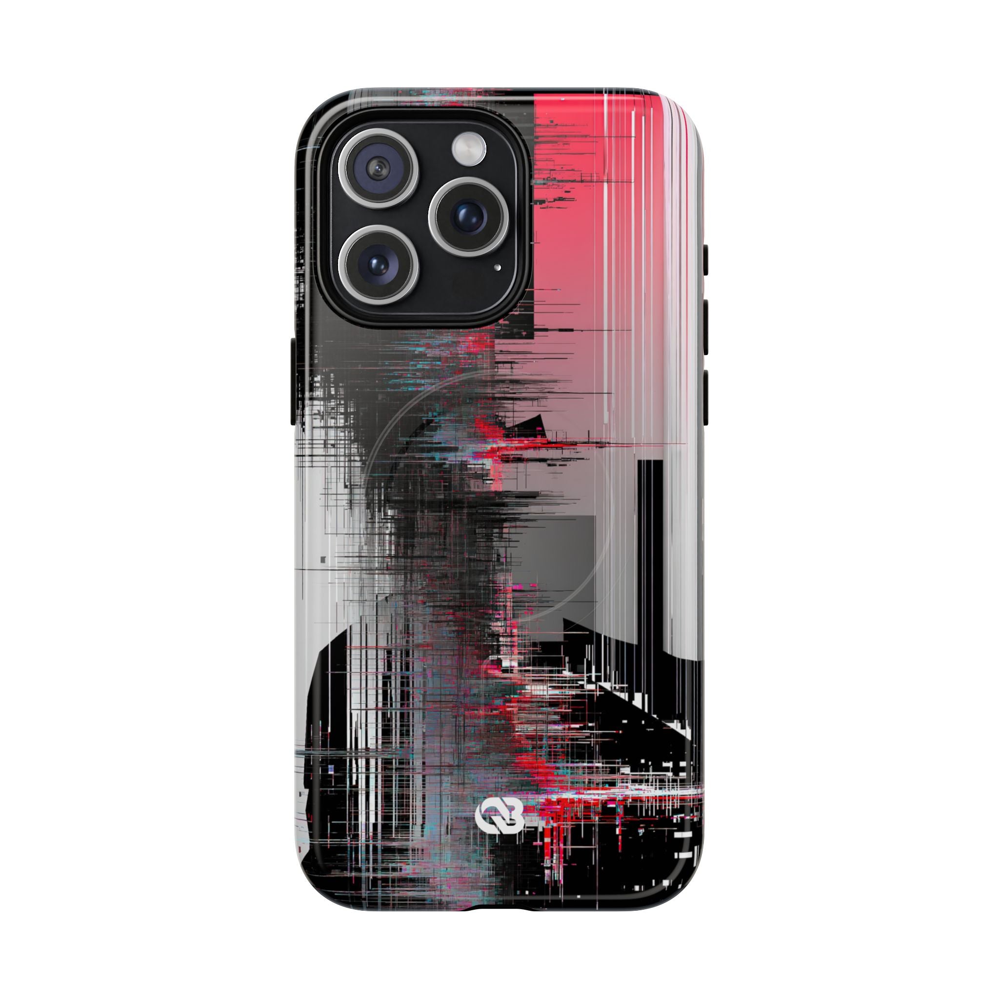 Black Tough 2.0 Magsafe Phone Case for iPhone - Crimson Data Leak