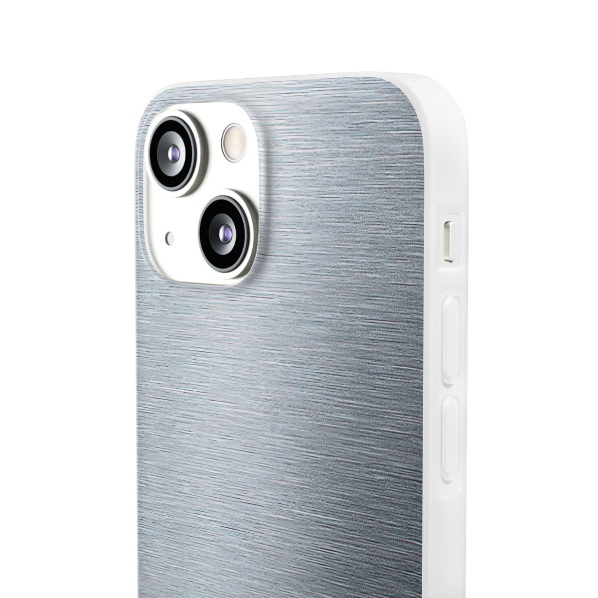 Brushed Aluminum · Lite Phone Case for iPhone ·  Silver
