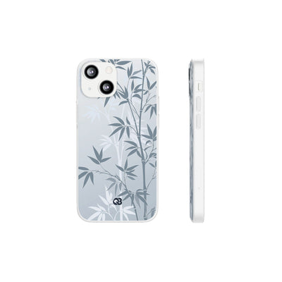 Misty Bamboo Grove · Lite Phone Case for iPhone ·  Blue