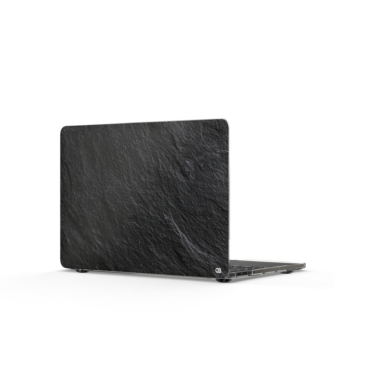 Obsidian Slate · Clear Hard Case for MacBook · Black