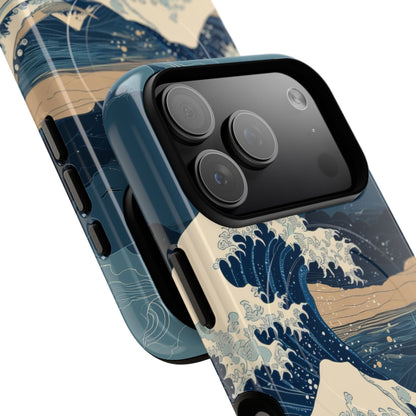 Cresting Blue Wave iPhone 17 Pro Case - Tough+ - CASE•BOB