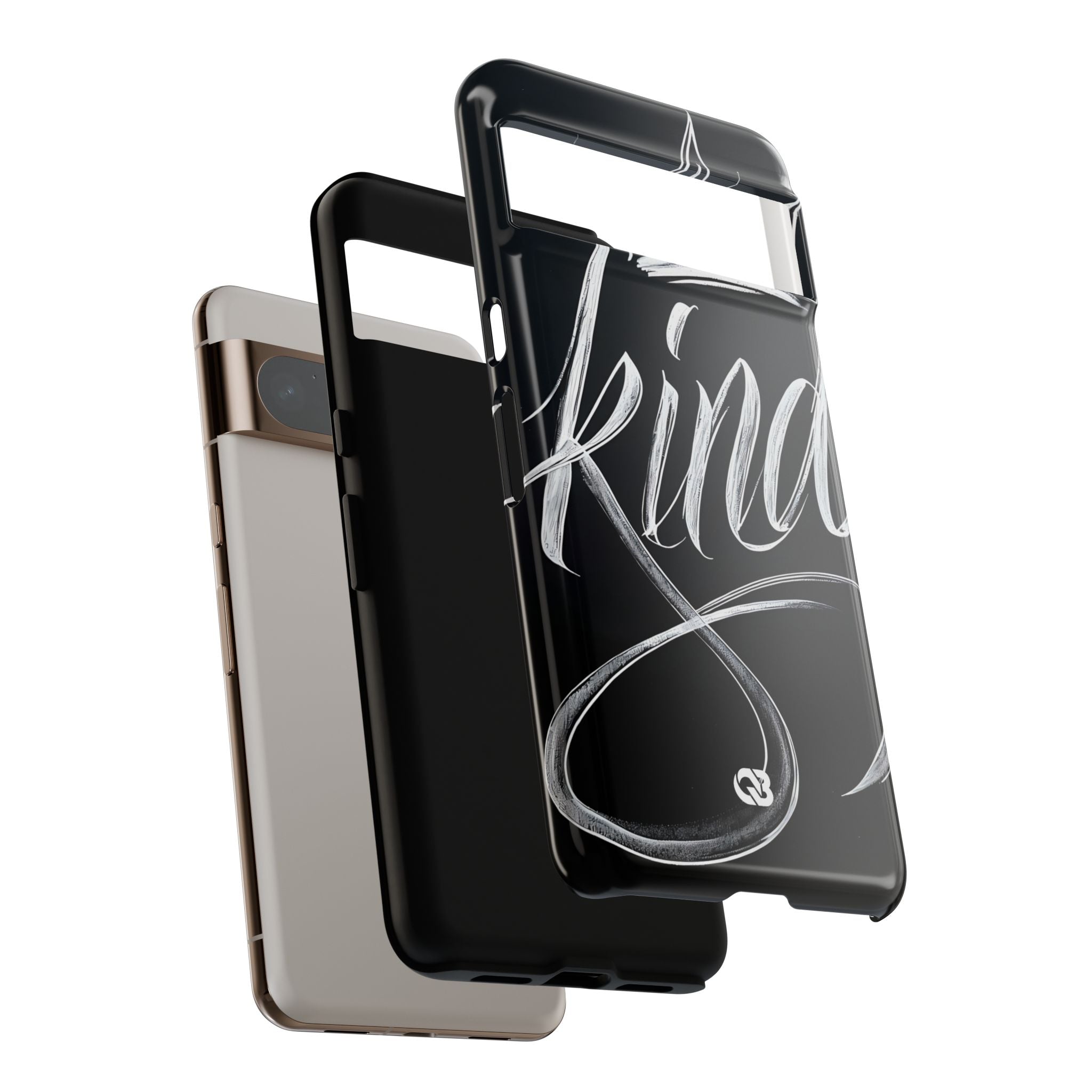 Noir Crown Script · Tough Custodia per Google Pixel