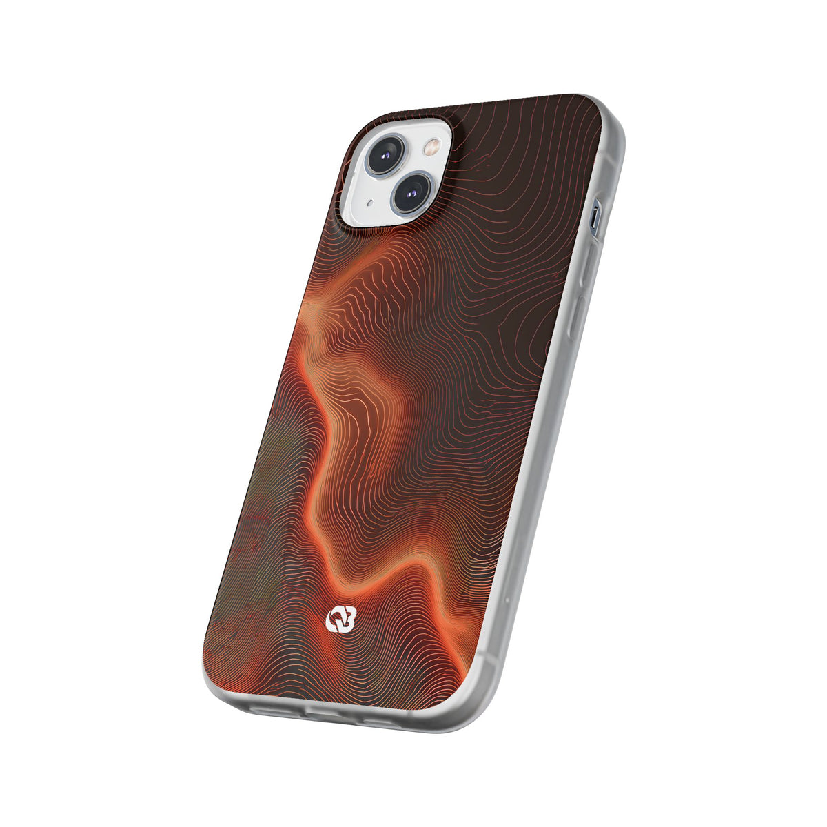 Caldera Ridge · Lite Phone Case for iPhone ·  Orange