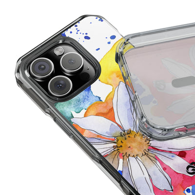 Vivid Bloom Splatter · Impact Phone Case for iPhone · Magsafe