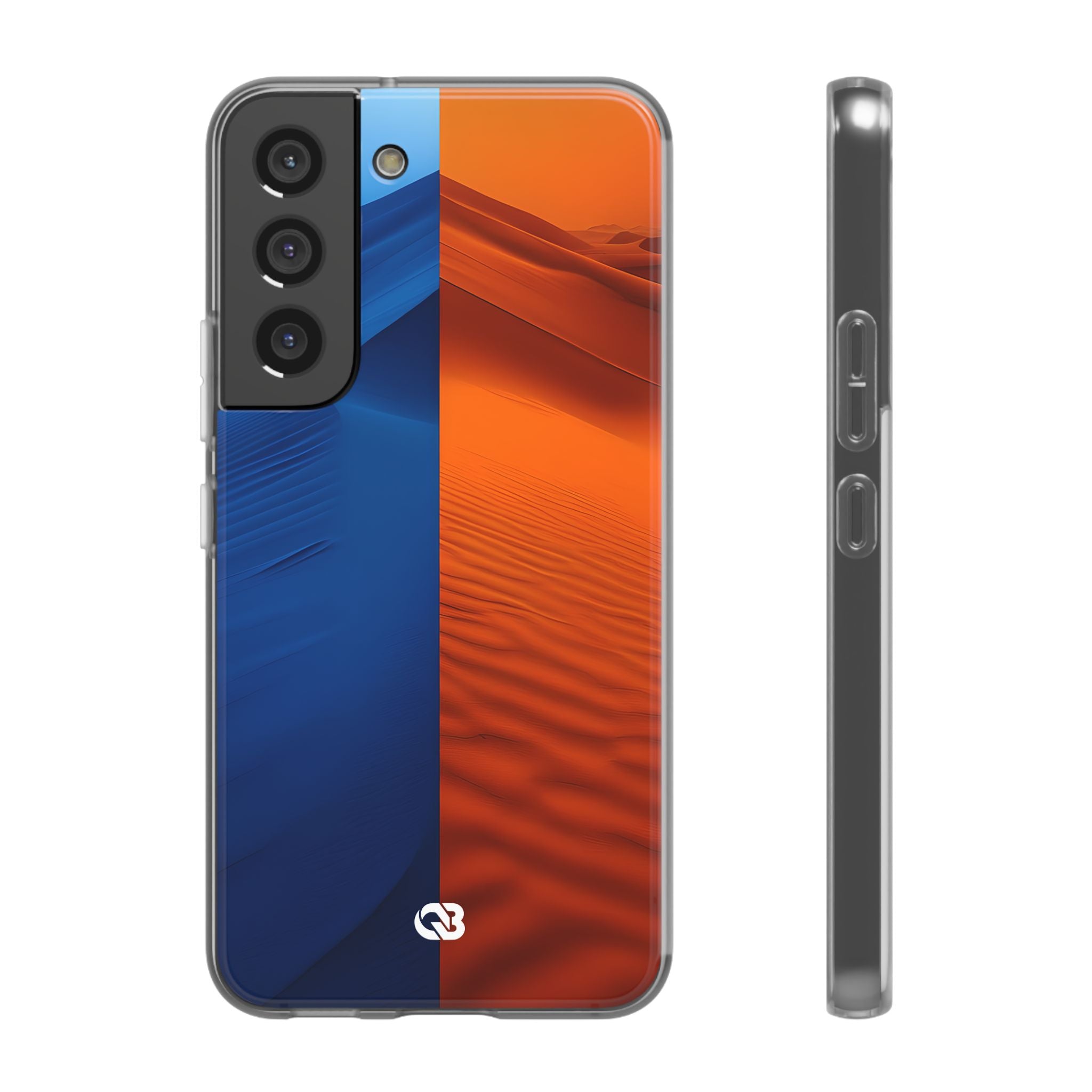 Split Dune Horizon · Soft Phone Case for Samsung