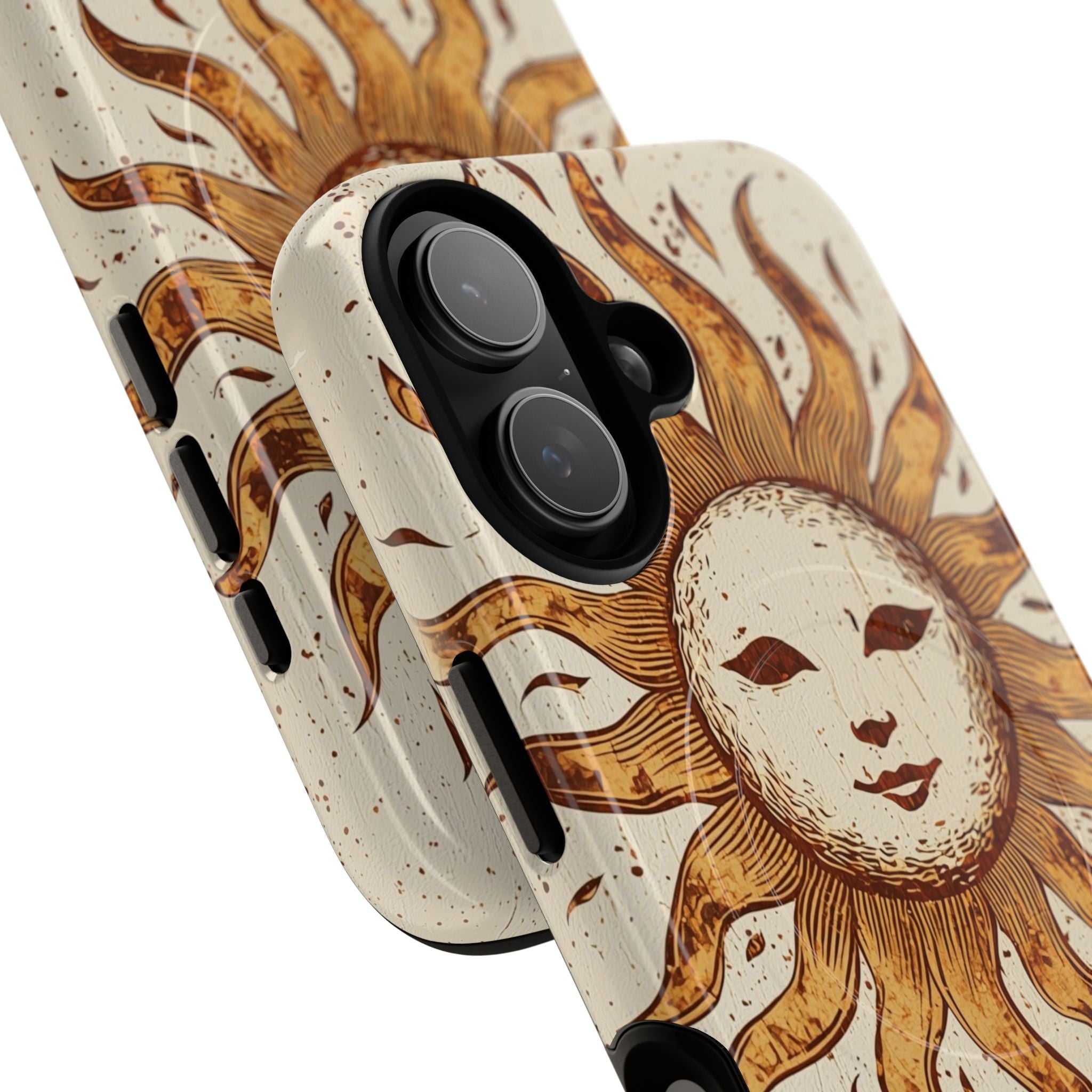 Rustic Solar Mask · Tough+ Phone Case for iPhone · Magsafe