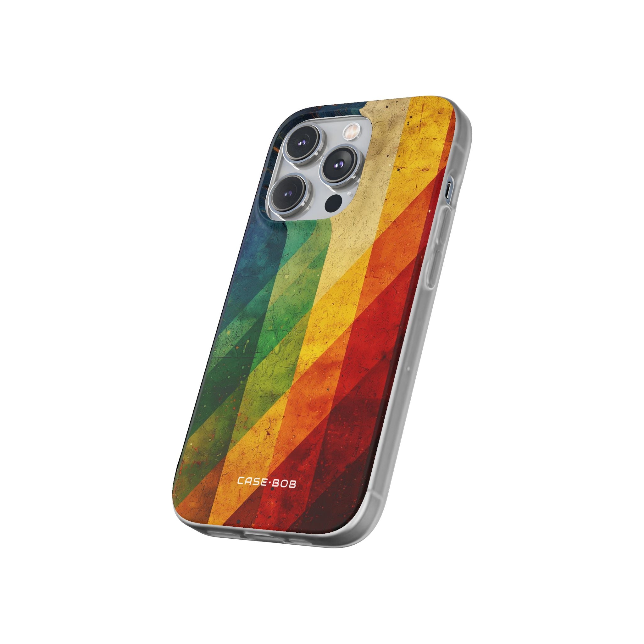 Diagonal Spectrum iPhone 14 Pro Case - Soft