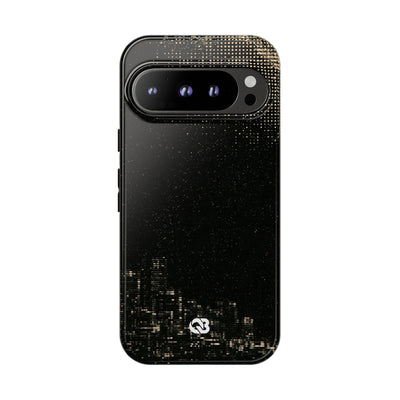 Lunar Metropolis Nocturne · Tough Phone Case for Pixel ·  Black