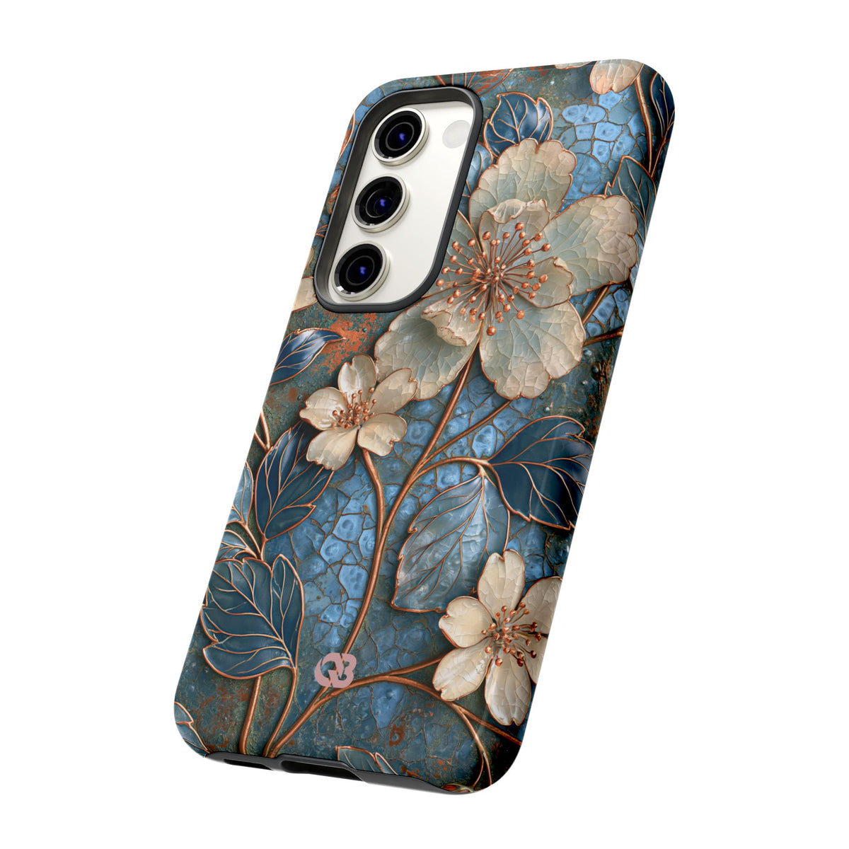 Gilded Blossom Reverie · Tough Phone Case for Samsung · Teal