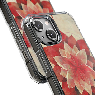Crimson Petal Peak · Impact Phone Case for iPhone · Magsafe