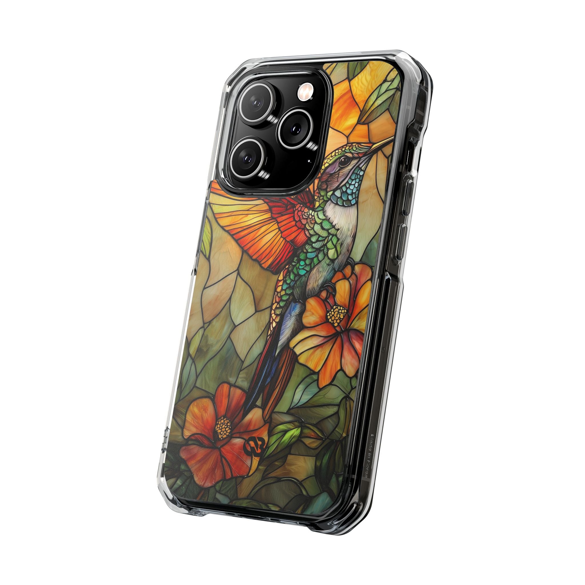 Amber Glass Hummingbird · Impact Phone Case for iPhone · Magsafe