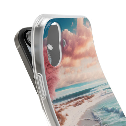 Pink Tree Breeze iPhone 16 Plus Case - Soft