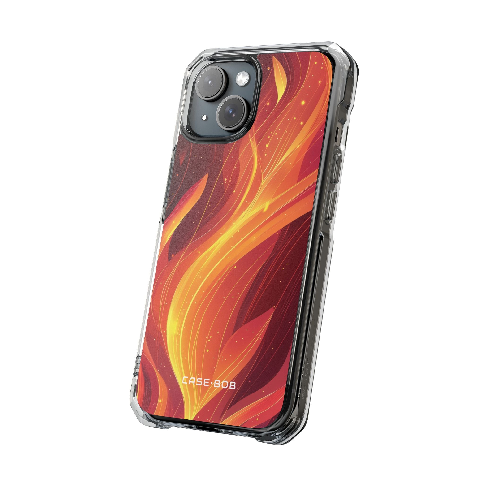 Leuchtende Flamme iPhone 15 Case - Impact