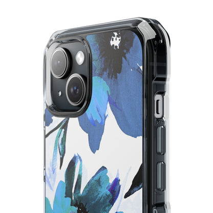 Blue Bloom iPhone 15 Case - Impact