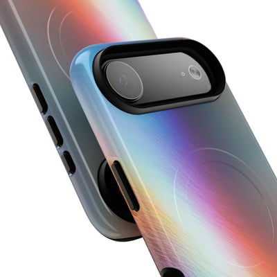 Prismatic Ray · Tough 2.0 Magnetic Phone Case for iPhone · Blue