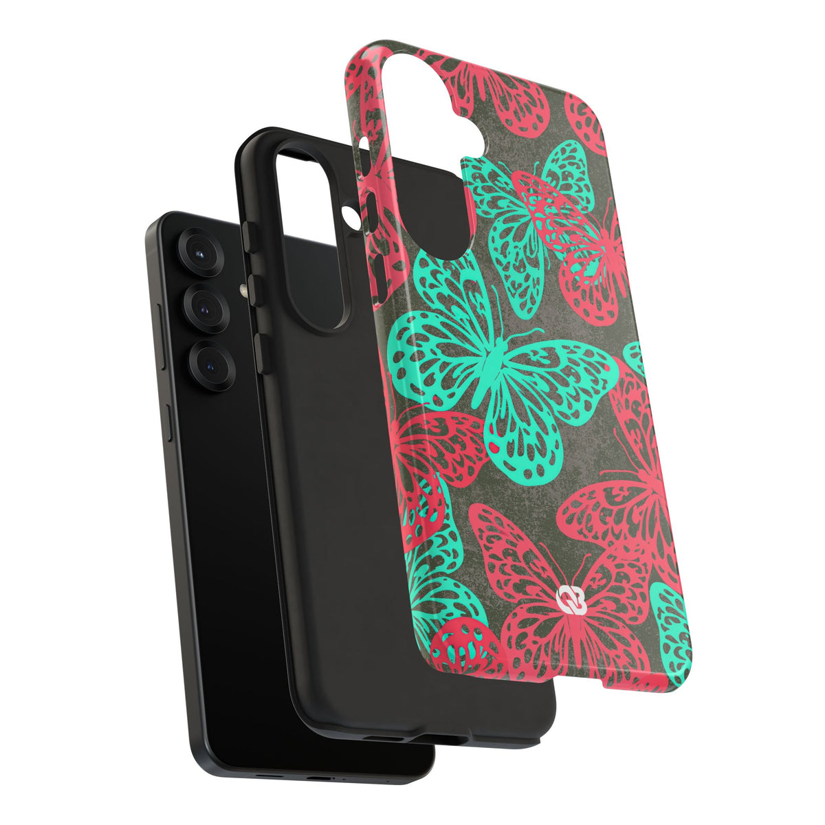 Electric Papillon · Tough Phone Case for Samsung · Pink