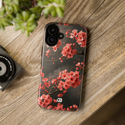 Dark Sakura Nocturne · Tough Phone Case for iPhone · Black